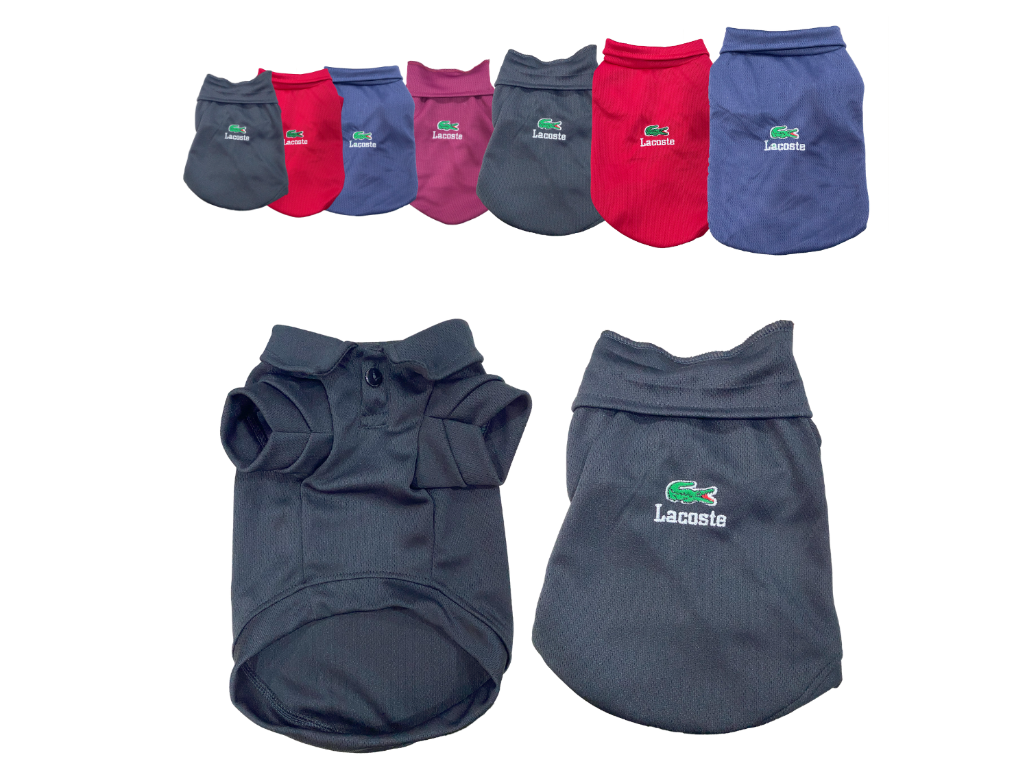 Corrida playeras lacoste 7 pz