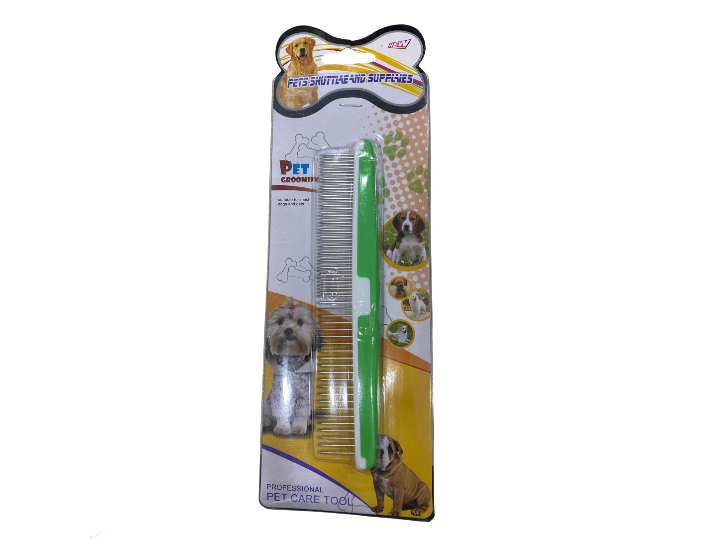 Peine grooming 2 en 1