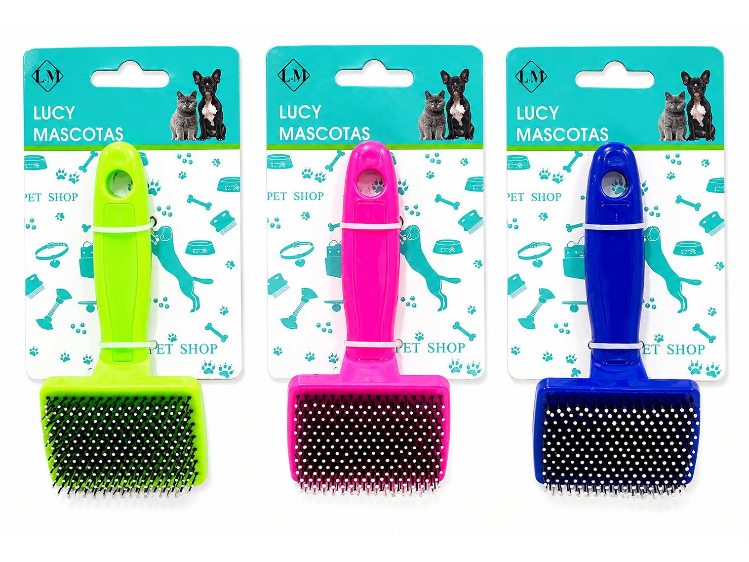 CARDA CHICA DE PLASTICO CUADRADA 23865