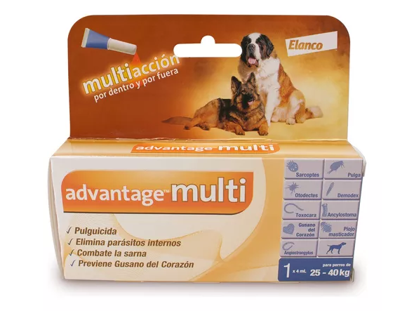 Advantage multi 1 x 0.4 ml dog 4kg
