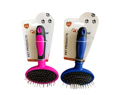 Carda oval chica cerdas largas eco df1036