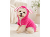 ABRIGO CONEJO ROSA - 6pz