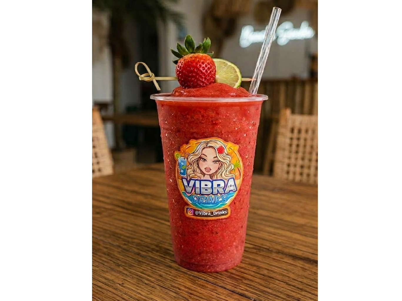 Frutilla de Vibrasdrinks