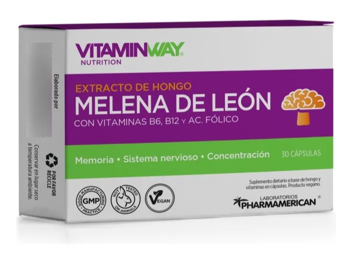 Vitamin Way Melena De León Suplemento Dietario