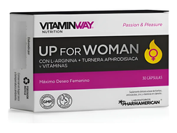Up For Woman Máximo Deseo Femenino Vitamin Way X 30 Caps Sin Sabor