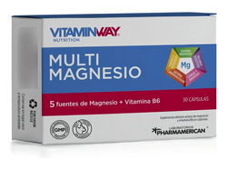 Vitamin Way Multi Magnesio Cápsulas Bisglicinato Vitamina B6