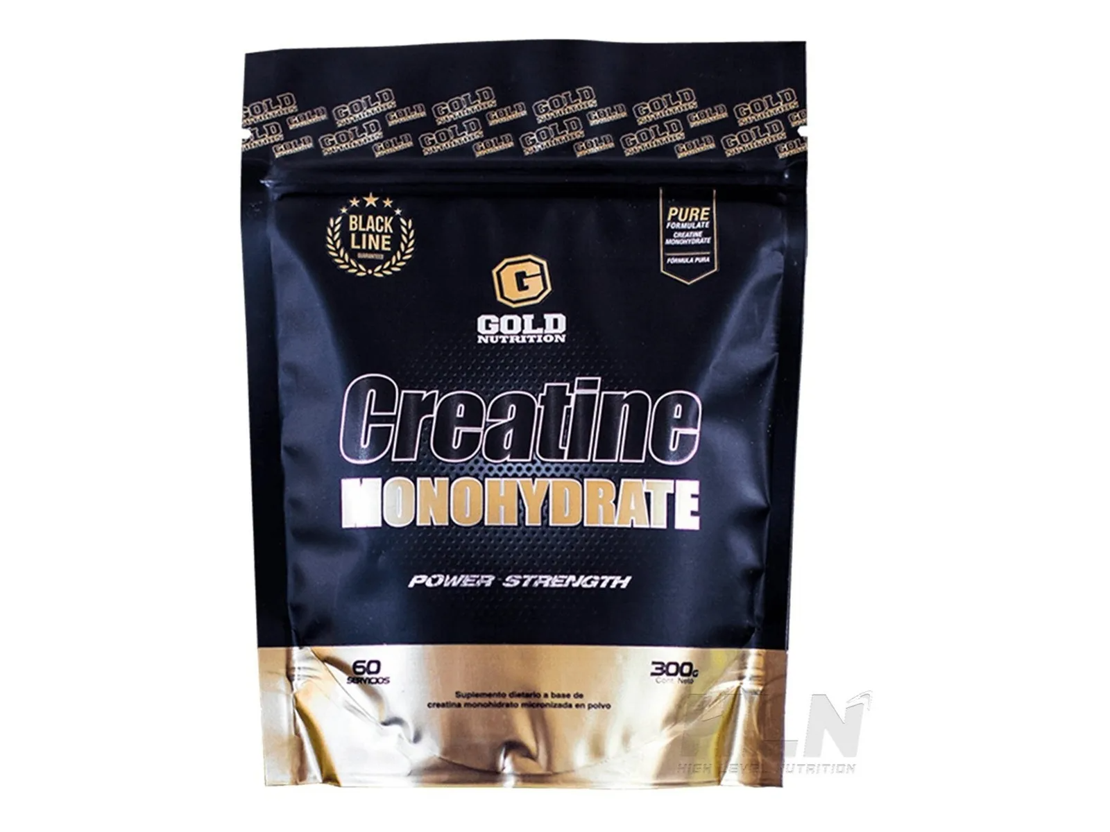 Creatina Monohidrato 300g Black Line Gold Nutrition