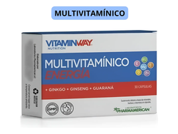 Multivitamínico Energia Vitamin Way X 30 Capsulas
