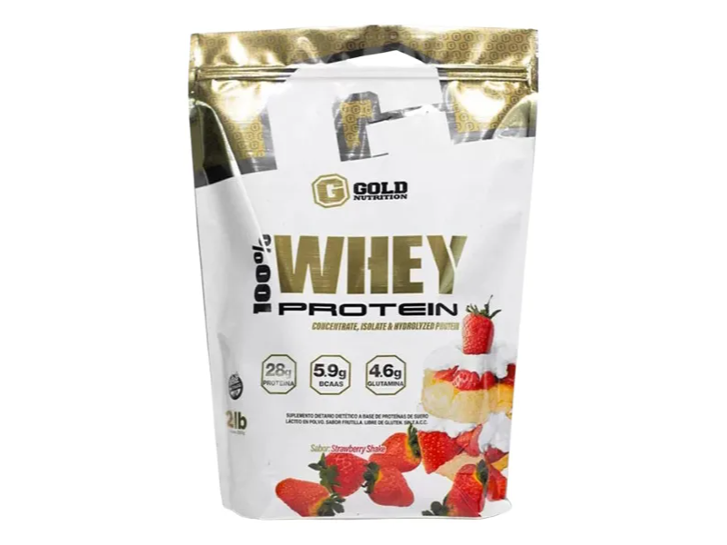 Whey Protein 2Lb 100% Gold Nutrition