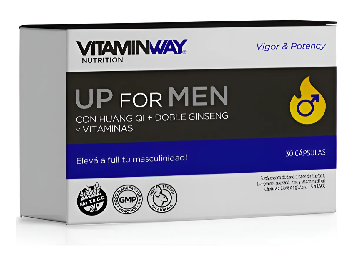 Nuevo  |  +5mil vendidos 3.8 Calificación 3.8 de 5. 529 opiniones. (529) Vitamin Way Up For Men Aumenta Vigor Y Potencia Masculina Sabor No