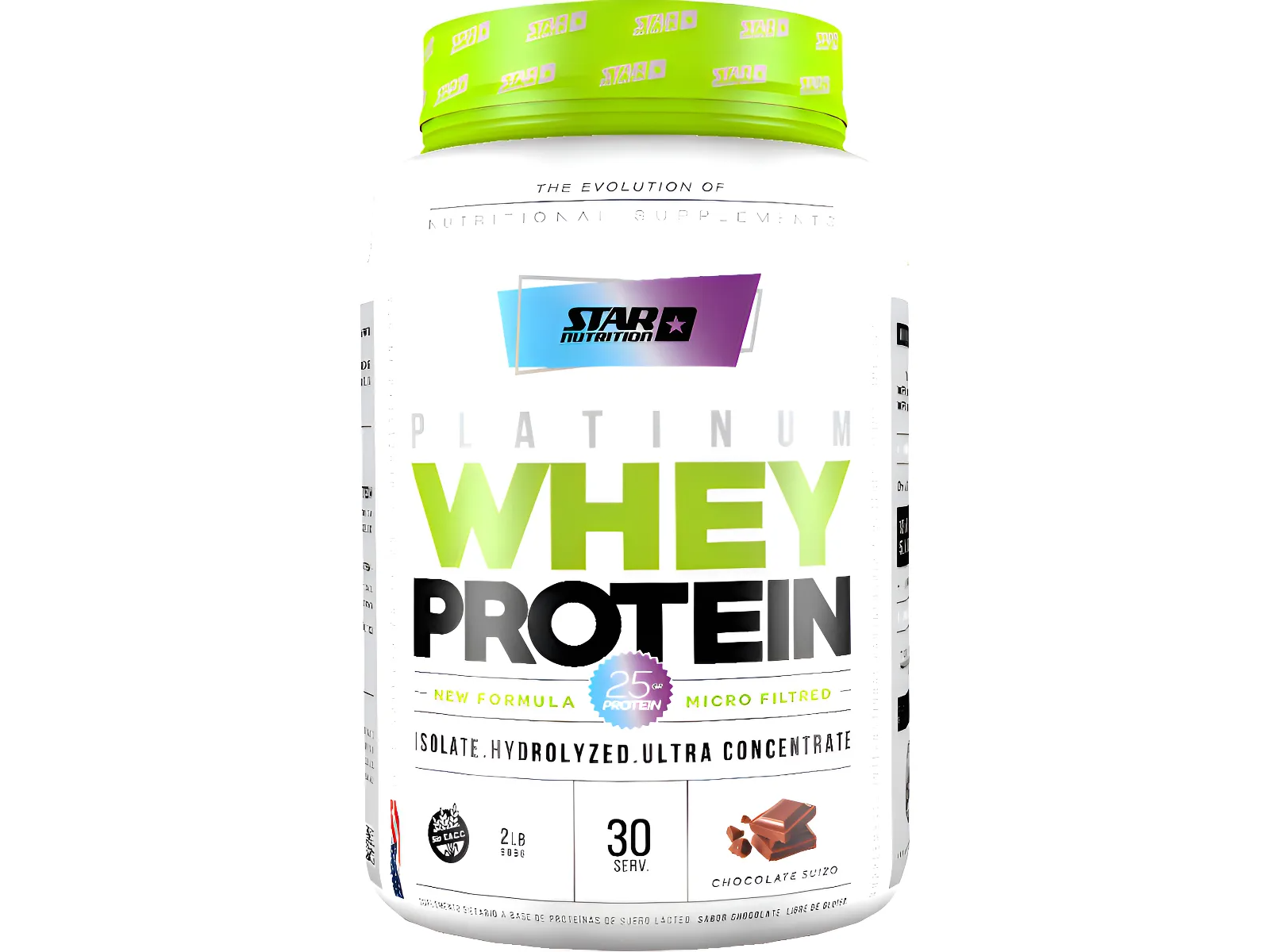 Platinum Whey Protein Star Nutrition 2lb