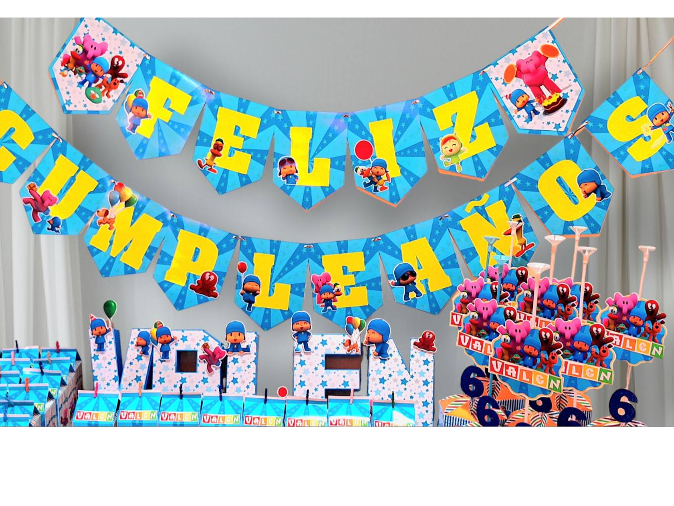 Banderin feliz cunmple