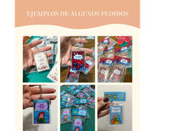 10 LLAVEROS PERSONALIZADOS DE ACRILICO