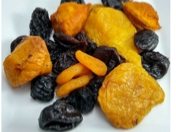 Fruta deshidratada para Compota