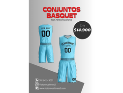 Conj.deportivo ( musc. Y short ) basquet