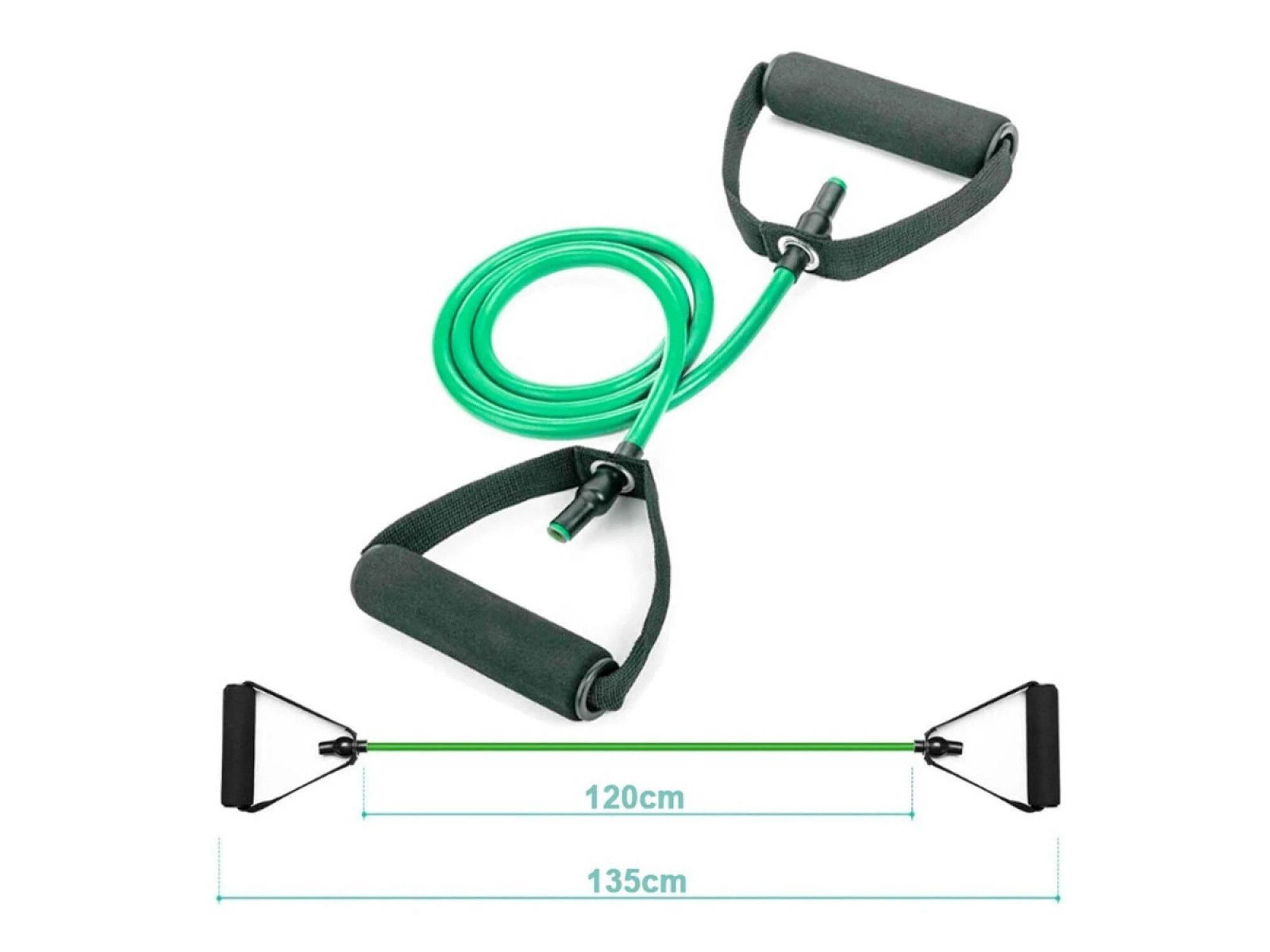 Banda latex c- manija leve verde