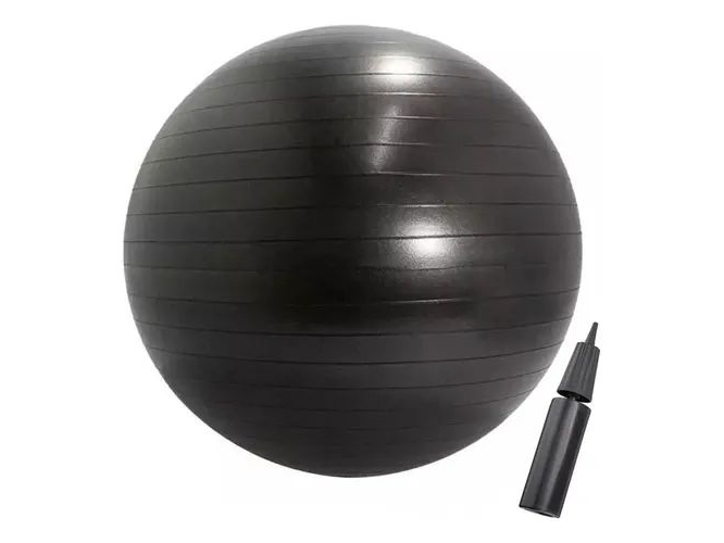 PELOTA ESFERODINAMIA 75CM VIOLETA NEGRO