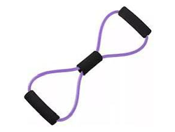 Banda de tubo de latex en ocho imp.