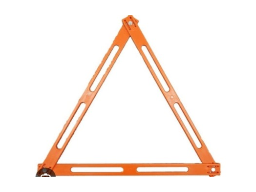 TRIANGULO DE FLEJES 40CM