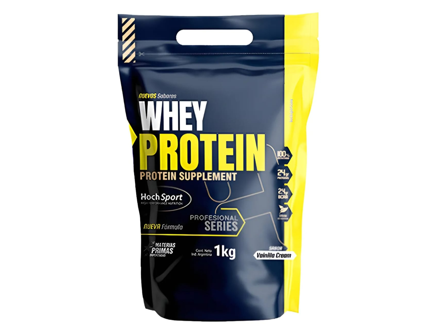 WHEY PROTEIN 1KG HOCH SPORT SABOR VAINILLA,CHOCOLATE,DULCE DE LECHE,FRUTOS ROJOS,MANGO