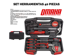 Set herramientas 40P