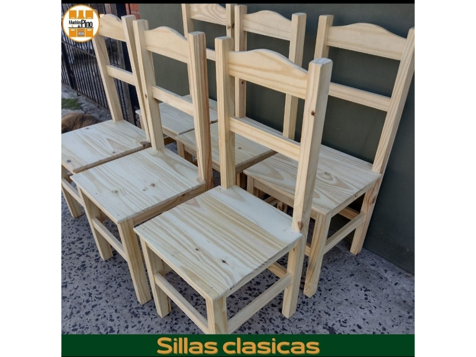 Sillas 6u