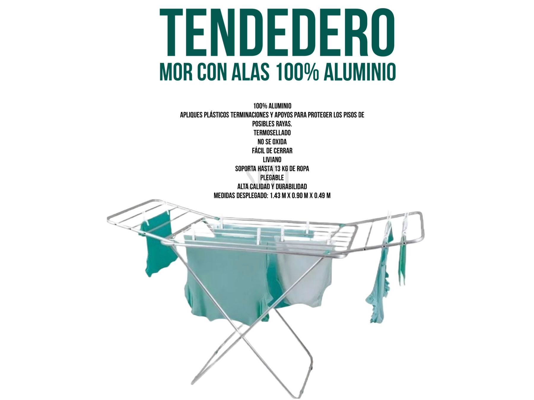 Tender aluminio