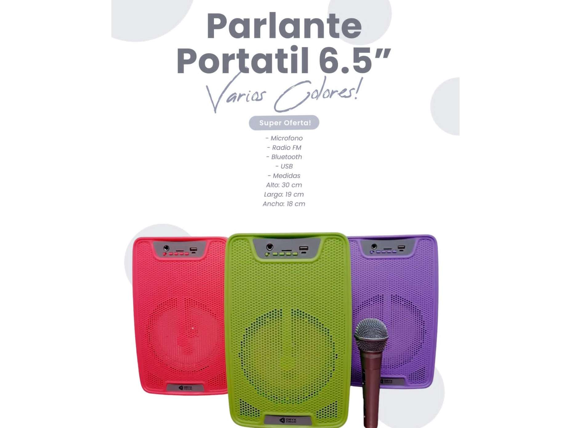 Parlante 6.5