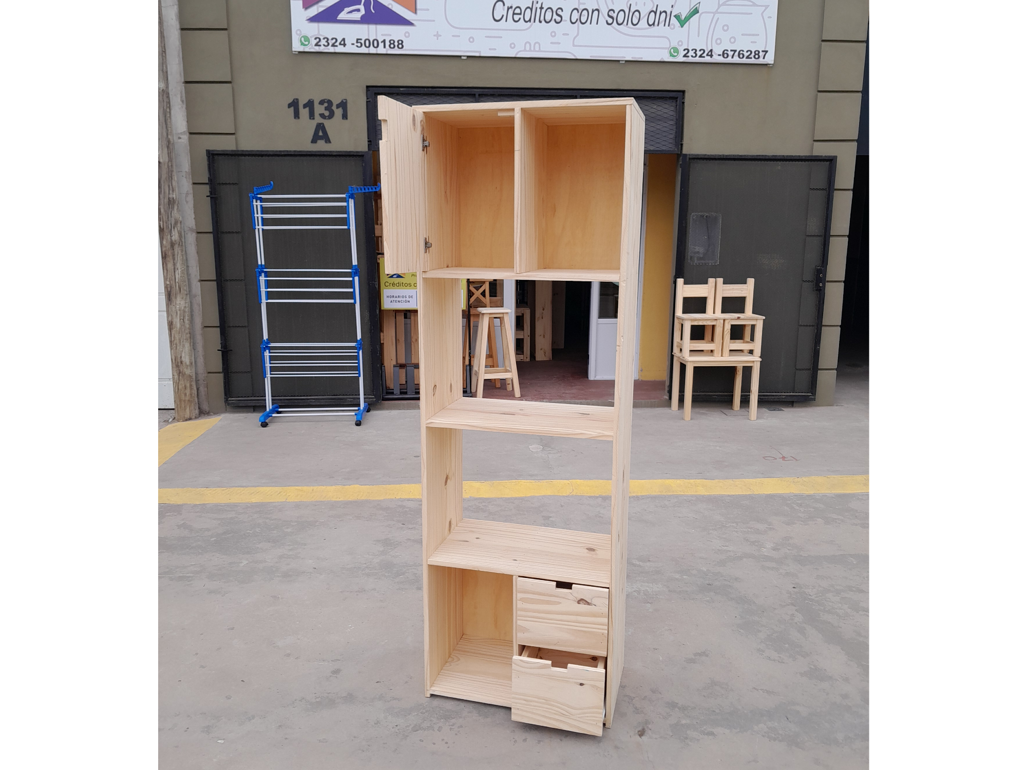 Portamicroondas doble