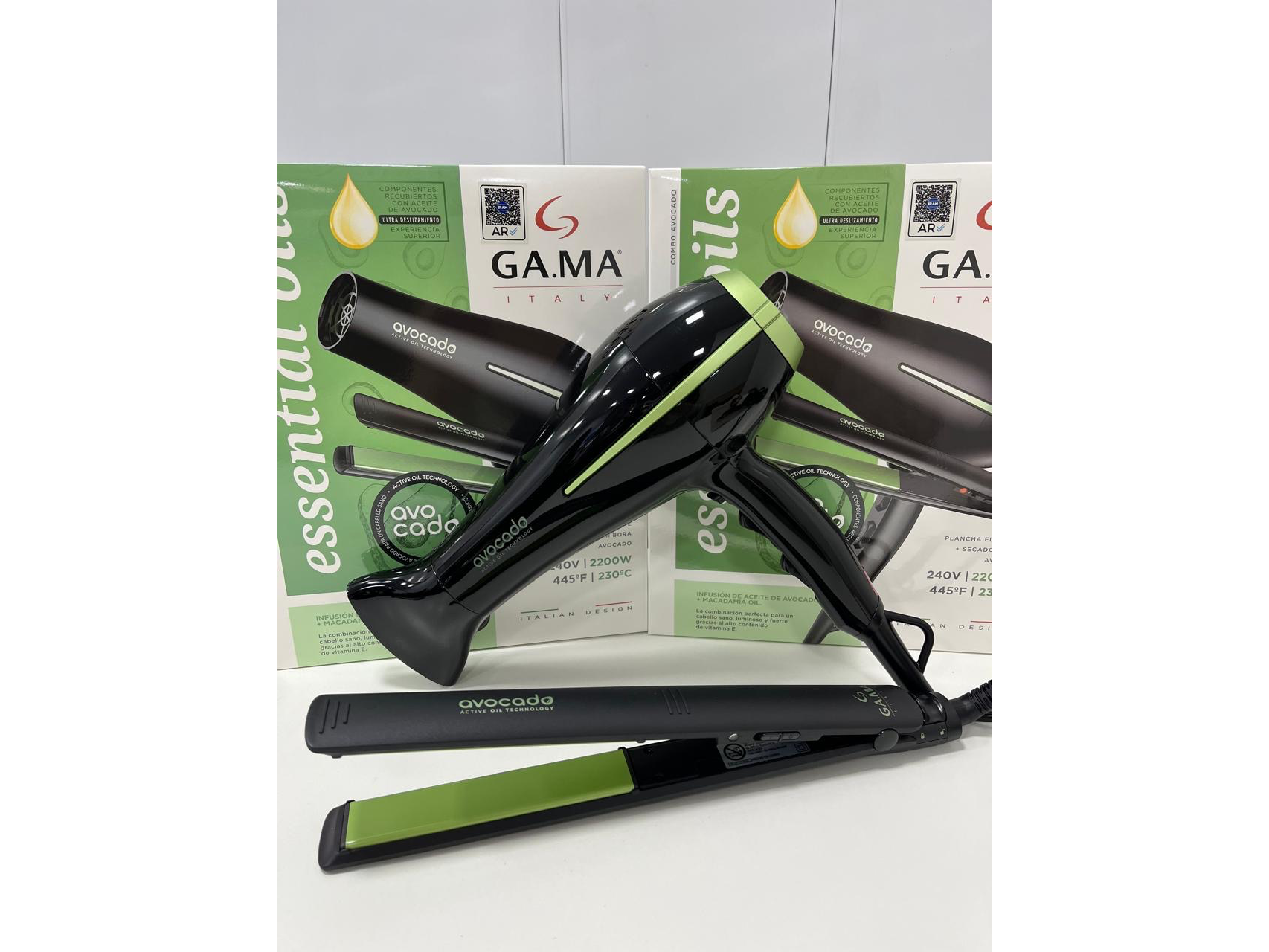 Secador + planchita gamma