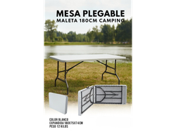 Mesa plegable jardin