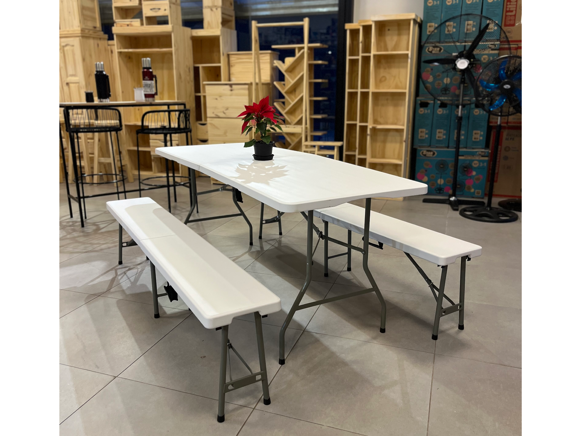 Combo plegable jardin