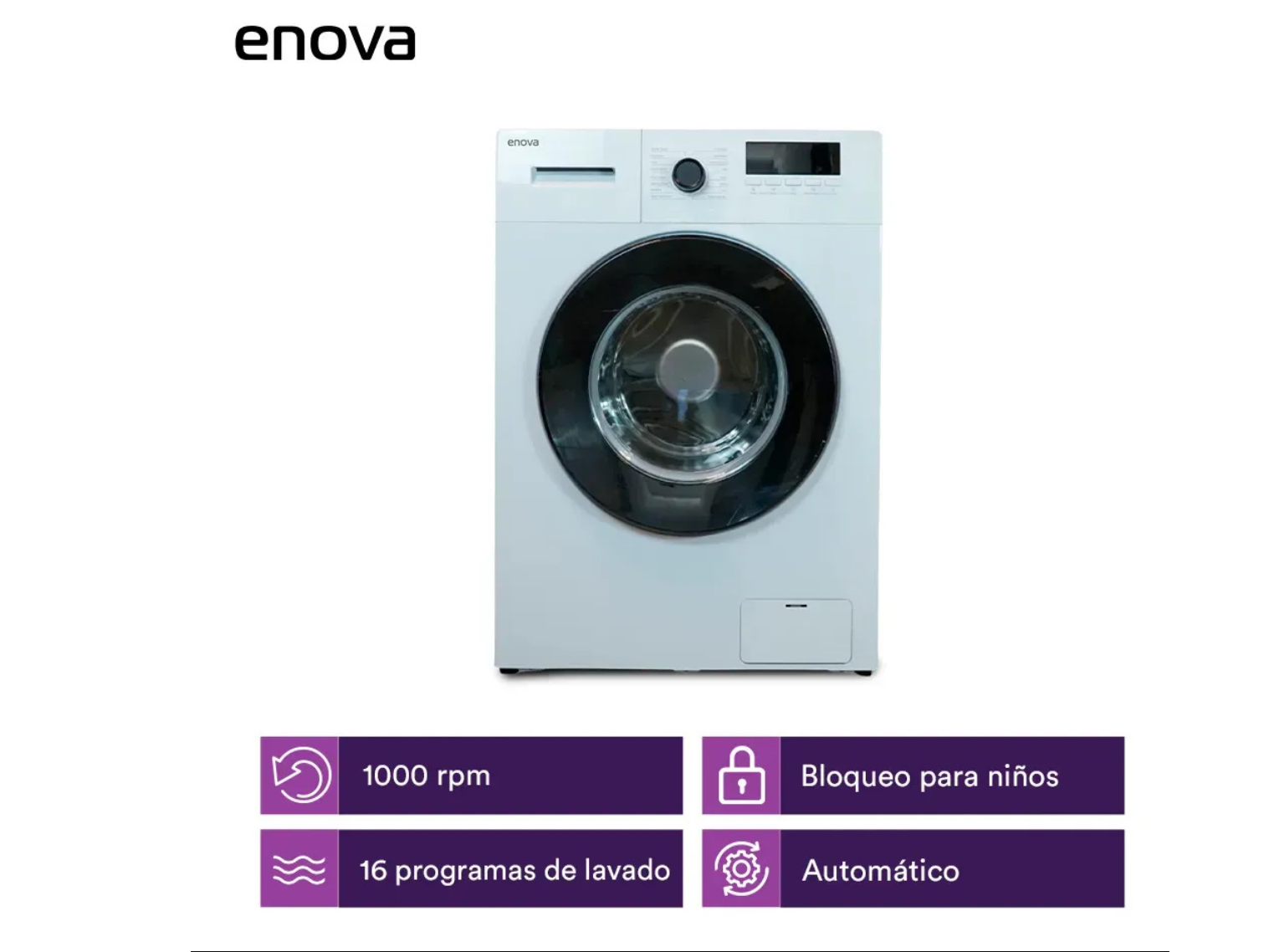 Lavarropa enova 6KG