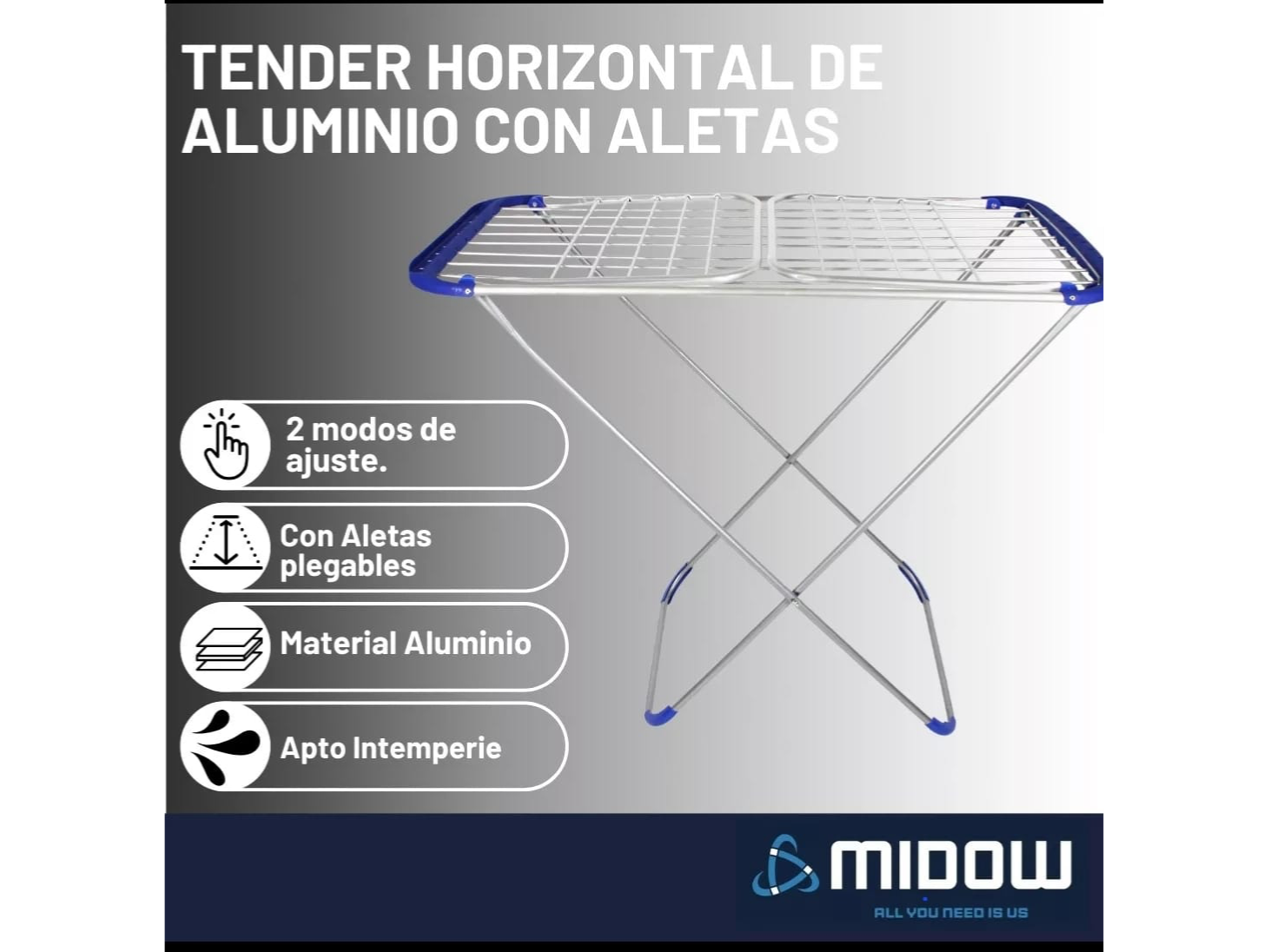 Tender aluminio 18M