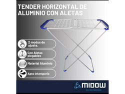 Tender aluminio 18M