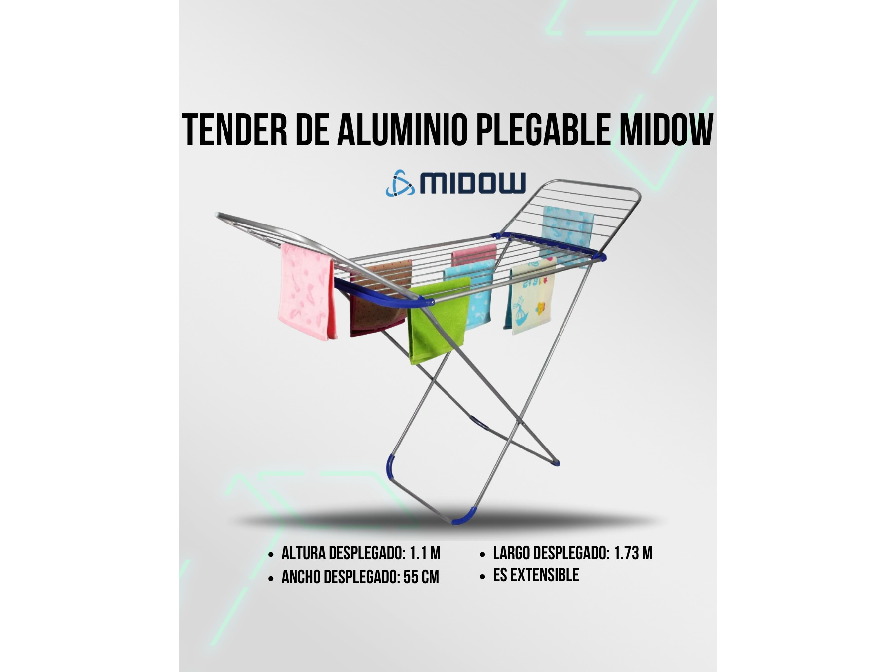 Tender aluminio 15M