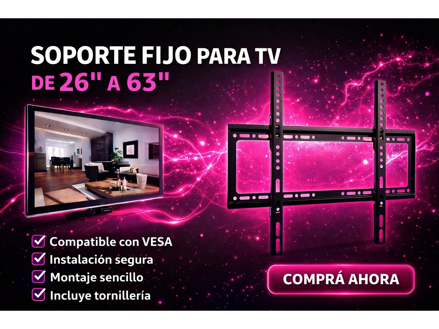 Soporte 26' a 63'