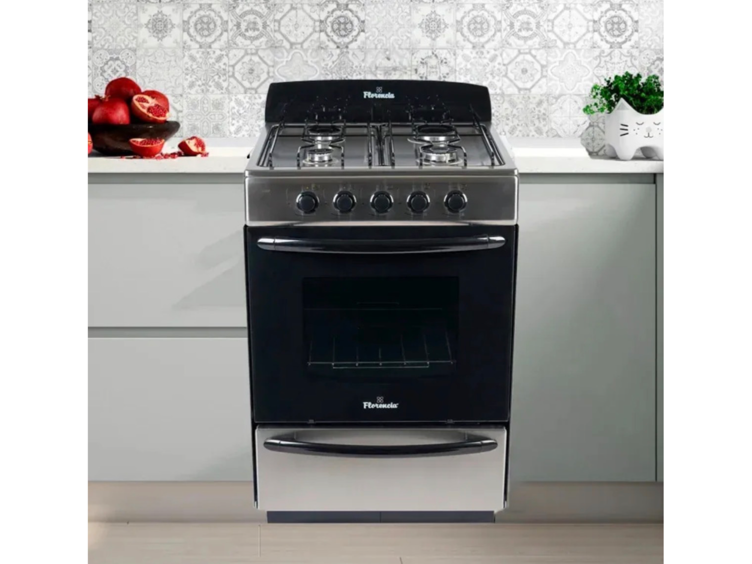 Cocina Florencia inoxidable 5518F