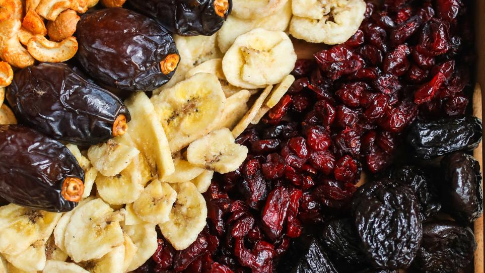 frutas deshidratadas