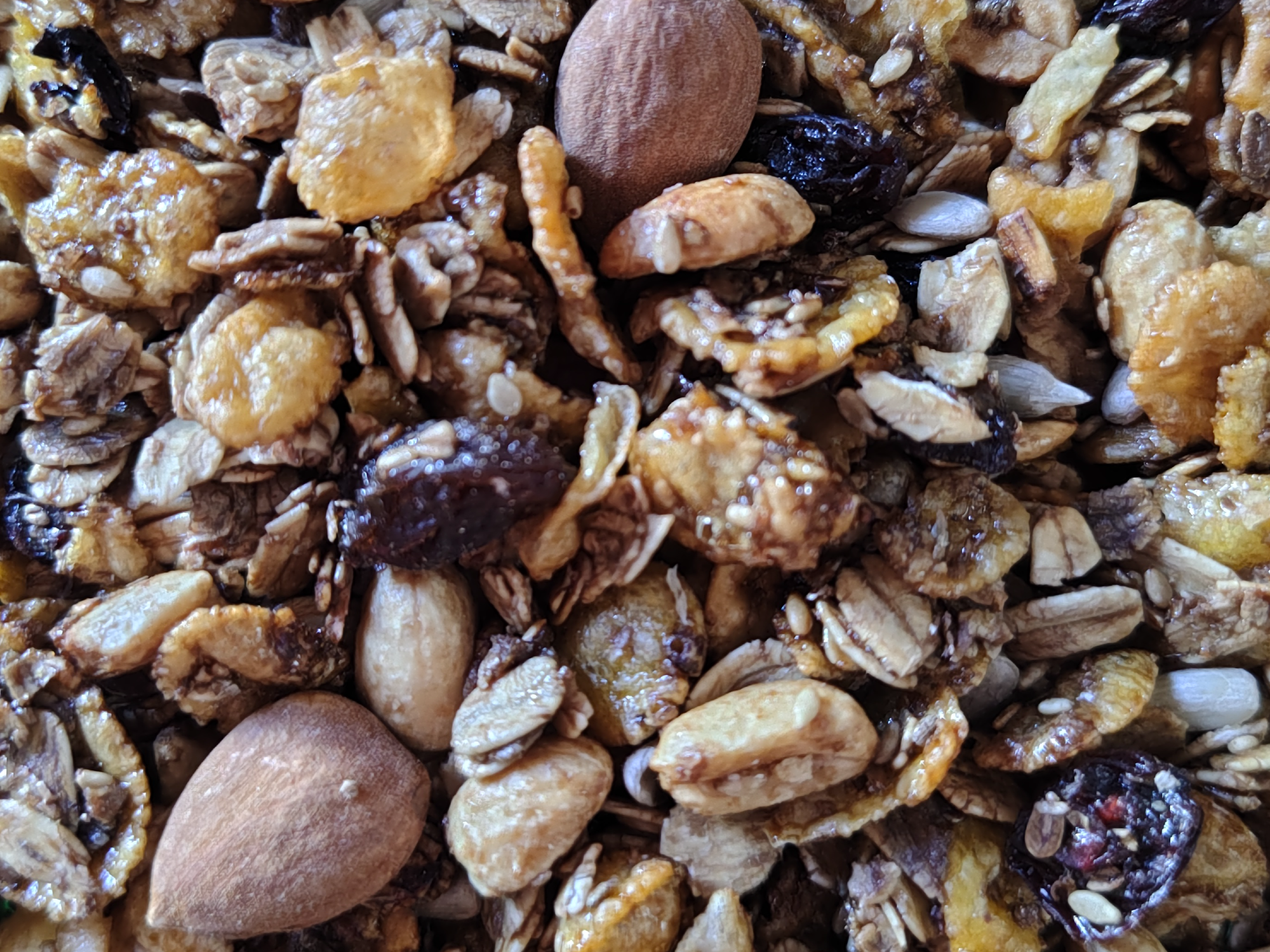 Granola con almendra