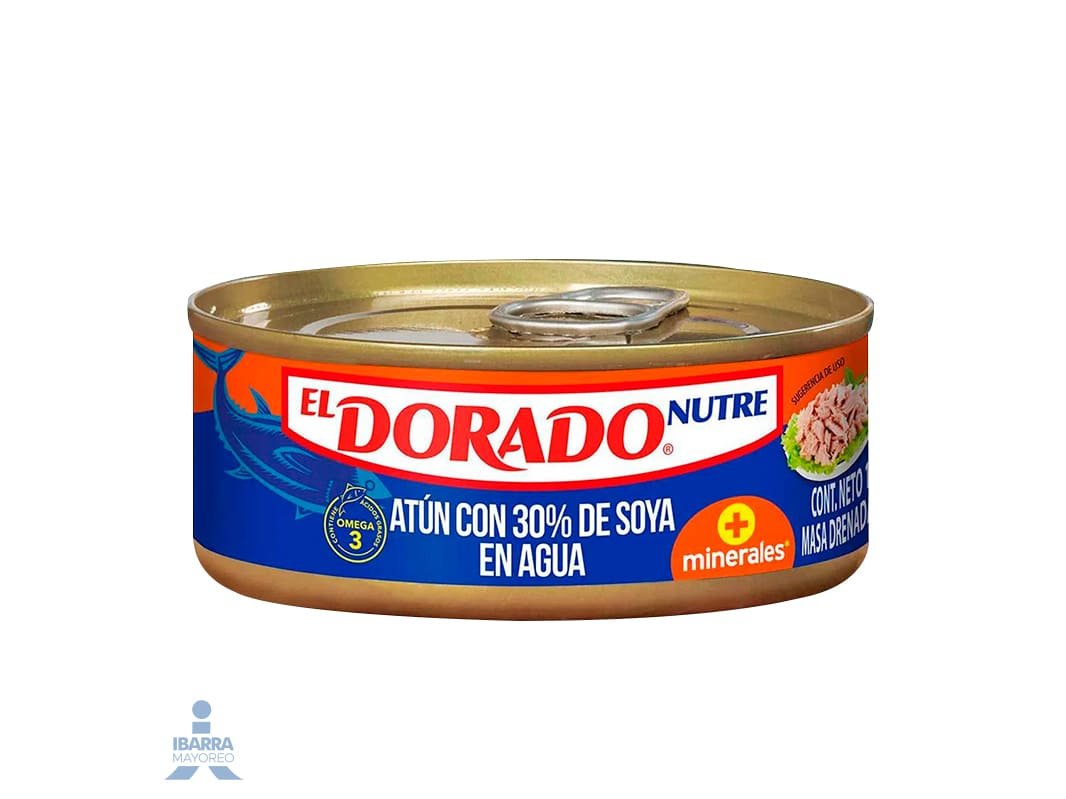 Atun en agua el dorado 130gr