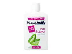 crema natural milk piel suave 371ml