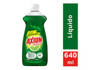 detergente axion limon liquido 640ml