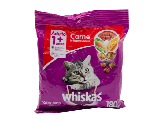 Whiskas Carne Original Seco 180gr