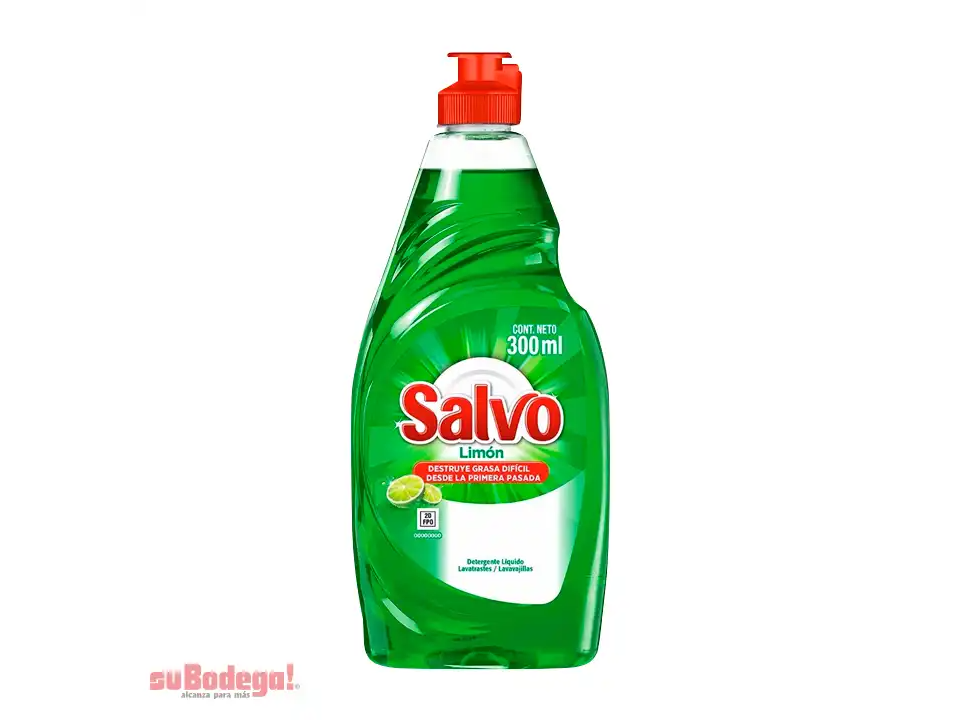 Detergente Salvo Limon Liquido 300ml