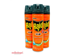 Insecticida Raid Casa y Jardin Aerosol 400ml