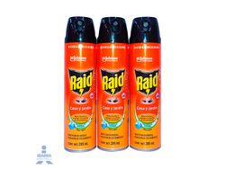 Insecticida Raid Casa y Jardin Aerosol 285ml