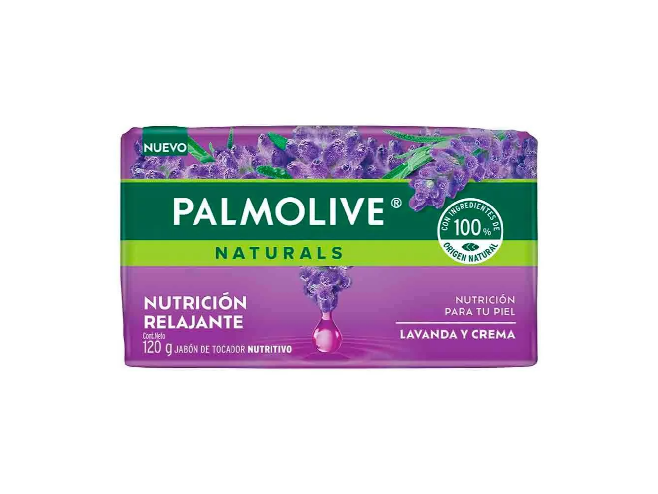 Jabon Toc. Palmolive Lavanda y Crema 120gr