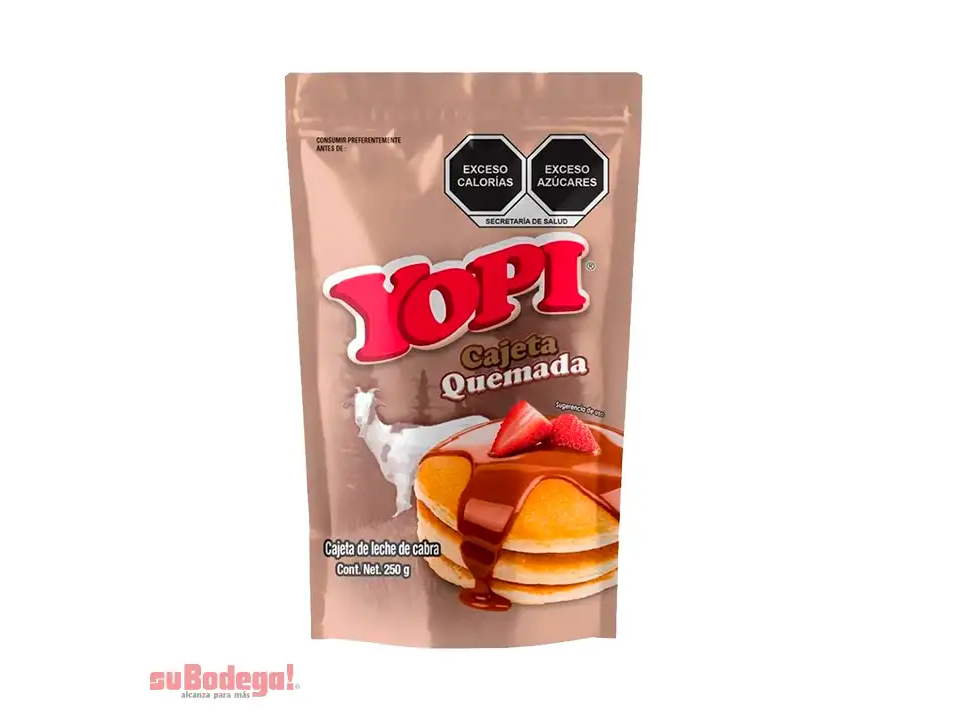 Cajeta Coronado Quemada Yopi Doy 250gr