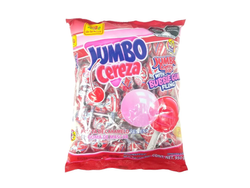 Paleta La Rosa Jumbo Cereza 50pz